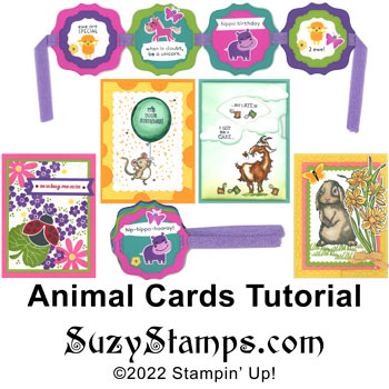 Animal Cards Tutorial