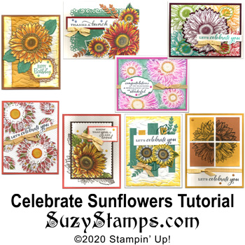 Celebrate Sunflowers Tutorial