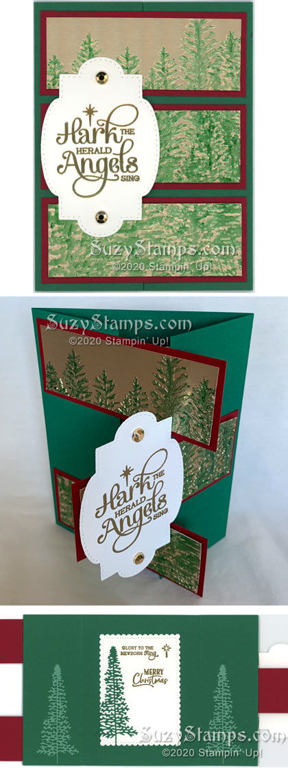 For Unto Us Stamp Camp – Interlocking Gatefold – Suzy Stamps Blog