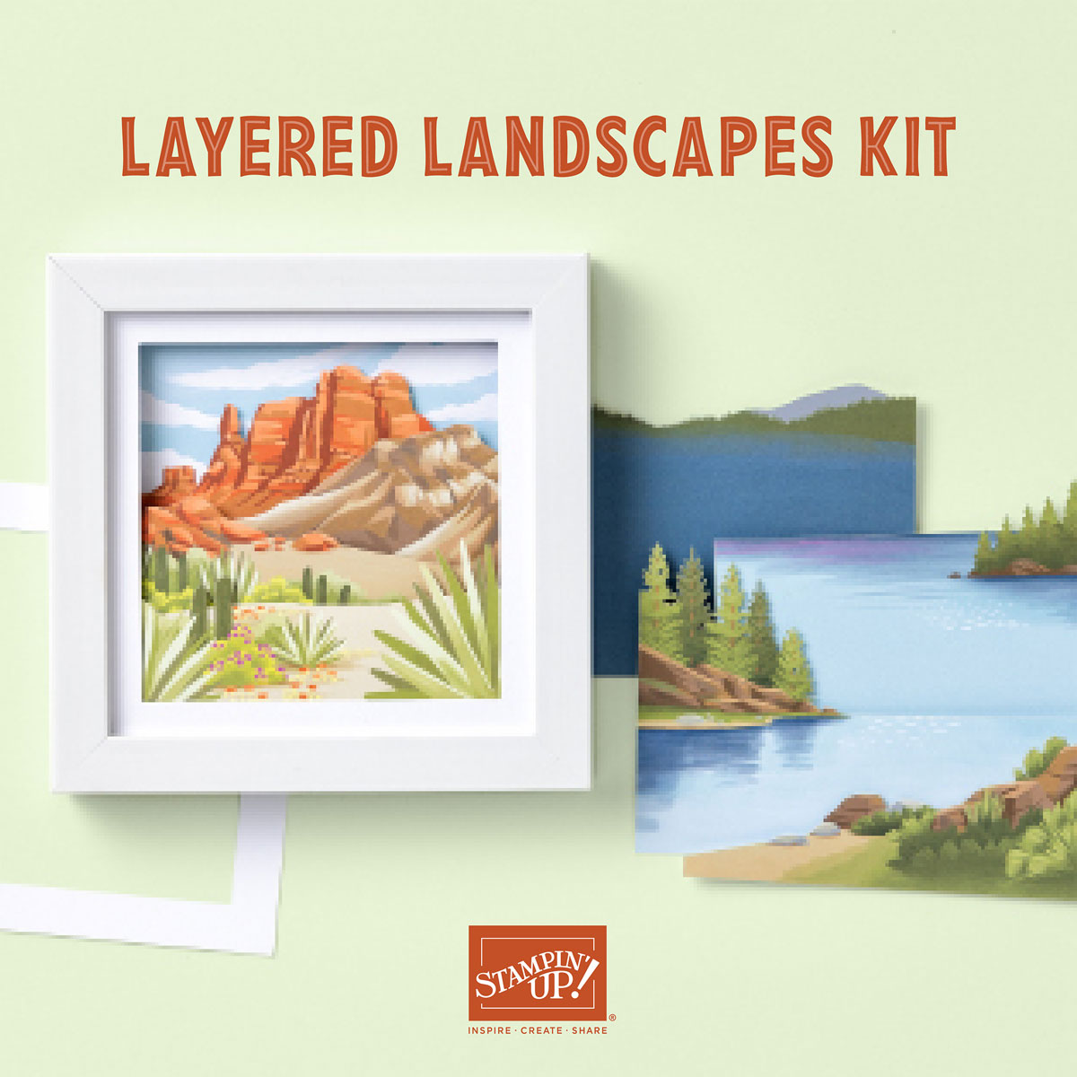 Landscape Craft Kit New Layered Landscapes Kit – Suzy Stamps Blog