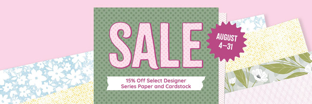 Cardstock & DSP Sale