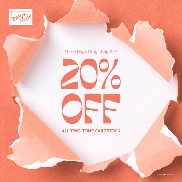 2025-07 Two Tone Cardstock Sale