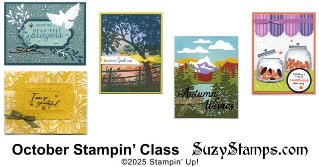 2025 October Stampin' Class