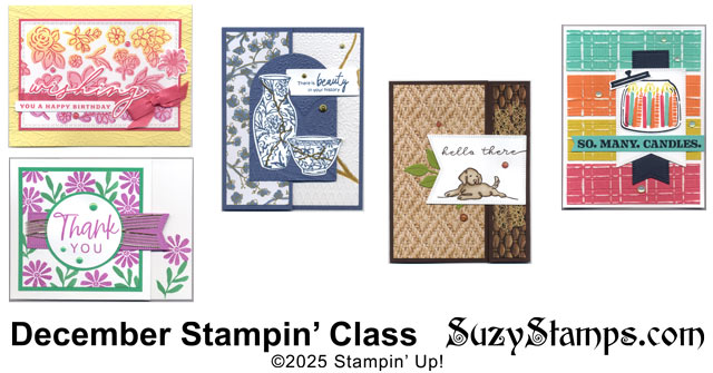 2025 December Stampin' Class