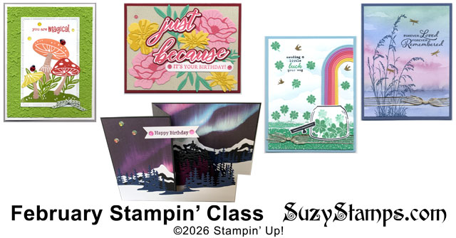 2026 February Stampin' Class