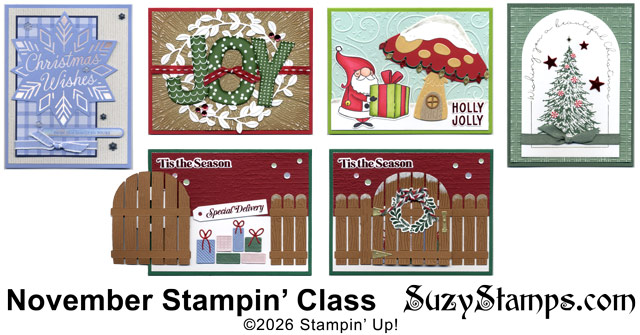 November Stampin' Class
